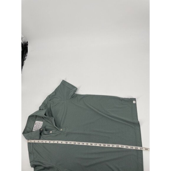 Ministry Of Supply Apollo Mens Polo Shirt Small Green Sustainable Breathable - Picture 8 of 8